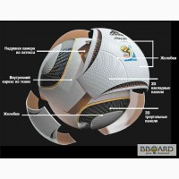 Официальный футбольный мяч Аdidas Jabulani
