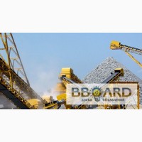 Продам: дробильно-размольное оборудование, конвейер, грохот, питатель