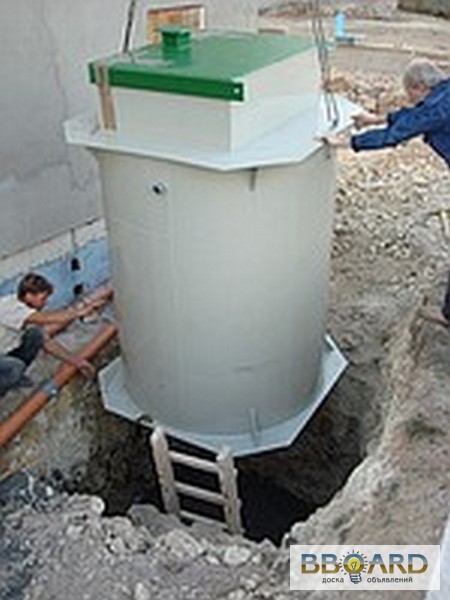 Фото 3. Станция очистки бытовых сточных вод OA3ИC
