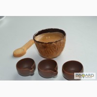 Новинка : вафельный стакан с шоколадом