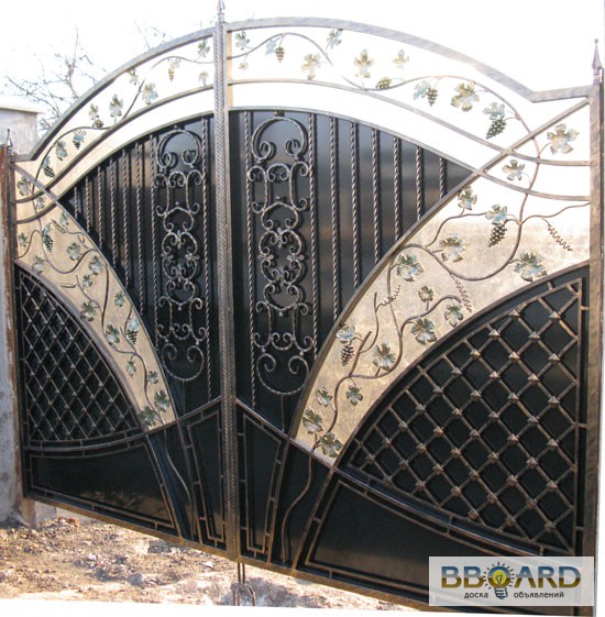 Кованые ворота, заборы, ограждения Одесса