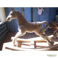 Изготовим лошадку деревянную для вашего ребенка.