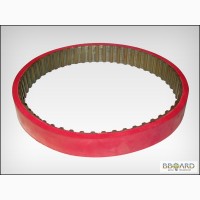 Ремень зубчатый протяжки пленки 5025 аналог 202 L 100 + Linatex 5mm для ФУА Базис