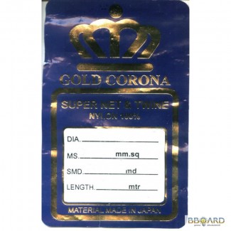 Мульти-монофиламентное полотно GOLDEN CORONA 90х0,23*3х75х150