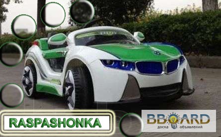 Фото 2. Спешите! Детский электромобиль BMW i8 Vision Зелёный
