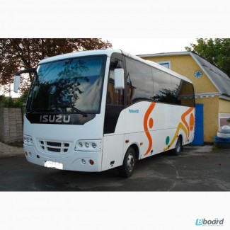 Аренда автобуса Isuzu на свадьбу для 30 гостей