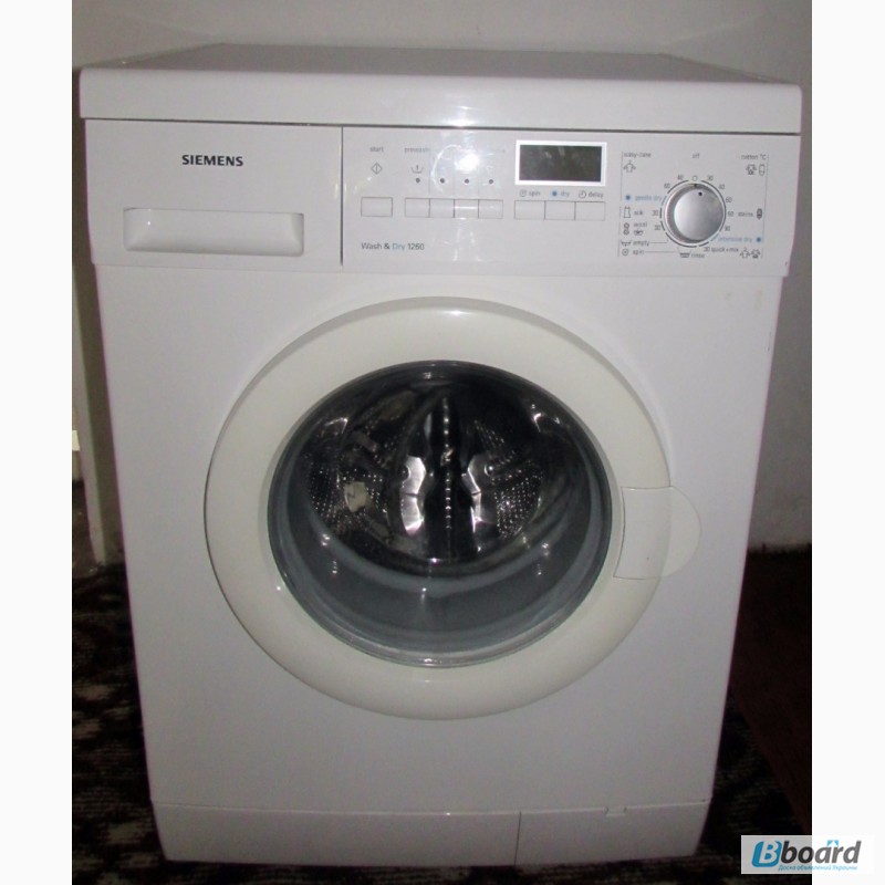 Фото 3. Siemens wash dry 1260 +сушка на 5 кг c Германии