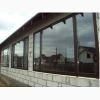 Окна деревянные для остекления загородных домов и коттеджей
