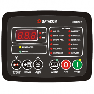 DATAKOM DKG-207 Контроллер автоматического управления генератором и ввода резерва