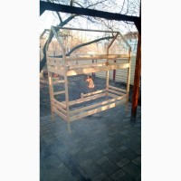 Кровать-домик из натурального дерева- 4500грн