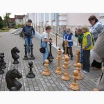 Шахматы большие, деревянные для школы