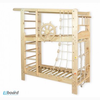 Кровать спортивная для двоих детей. Спортивный уголок, шведская стенка