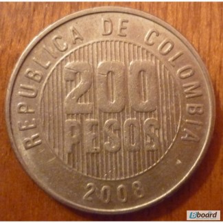 200 песо Колумбия