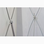 Мобильный выставочный стенд Паук, х-баннер, x-banner 60х160 и 80х180см