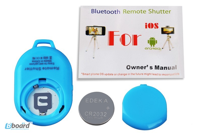 Фото 8. Кнопка Bluetooth для селфи, дистанционного фото, дальность 10 метров