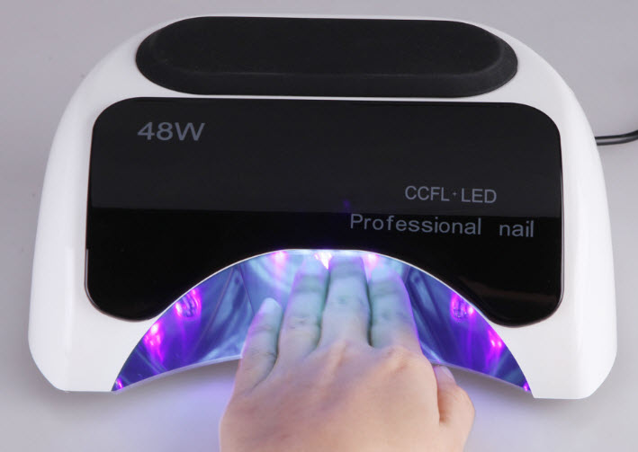 Новая модель профессиональной лампы-сушки для ногтей на 48 Ватт премиум-класса! Гибридная