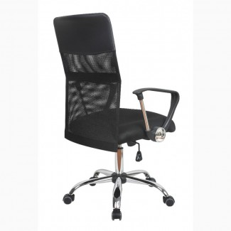 Кресло компьютерное Оливия D, черного цвета с сеткой