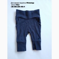 Штанишки синие для малыша noppies baby детские штаны