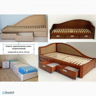 Кровать детская деревянная от производителя ЧП Калашник