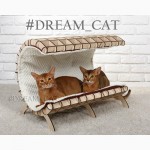 Лежаки для кошек и котов Волна