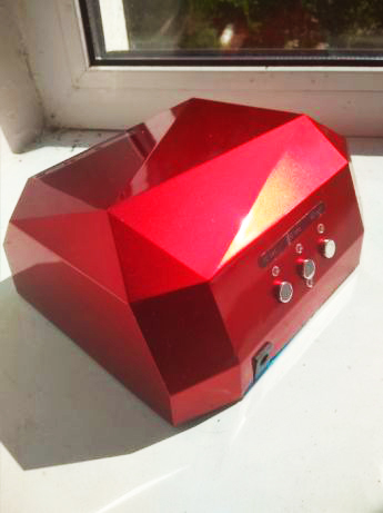 Фото 5. УФ-ЛЕД сенсорная лампа для сушки ногтей LED + CCFL 36 Вт, со склада