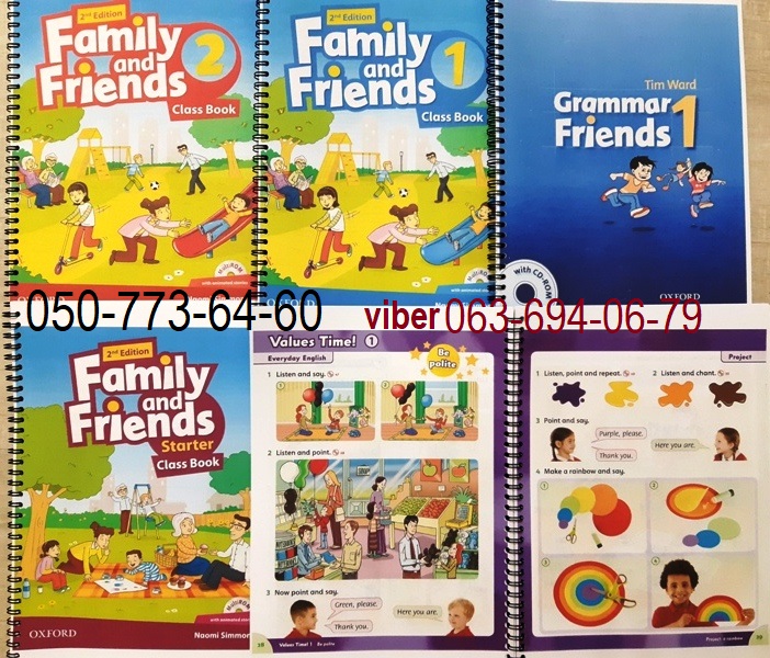 Фото 3. Продам Family and Friends starter, 1, 2, 3, 4, 5, 6 2-nd edition Classbook + workbook комплект