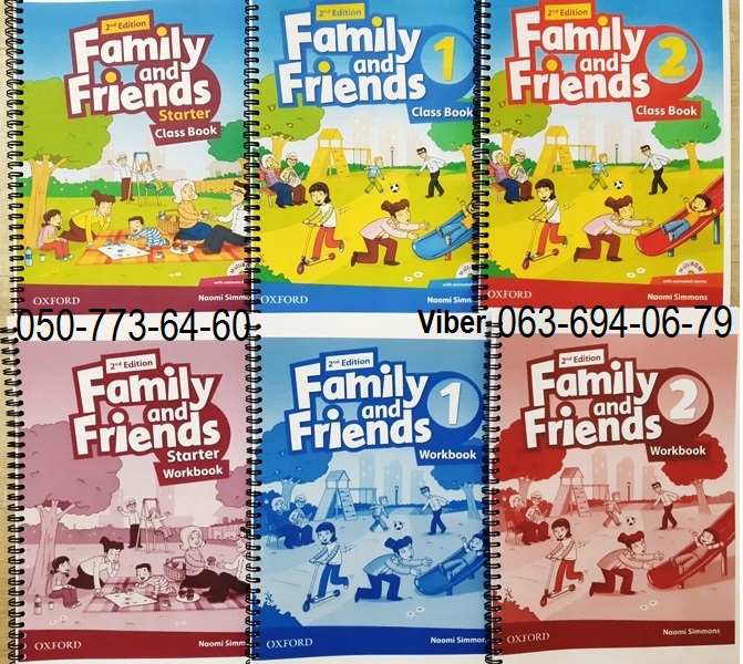 Фото 6. Продам Family and Friends starter, 1, 2, 3, 4, 5, 6 2-nd edition Classbook + workbook комплект