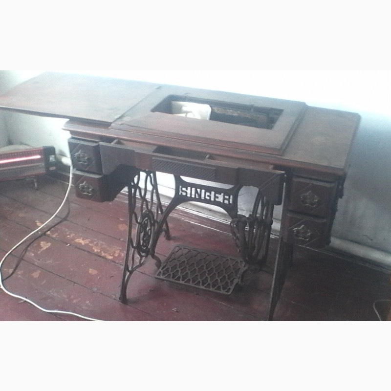Фото 2. Продам антикварну швейну машинку ЗІНГЕР в робочому стані добре збережена