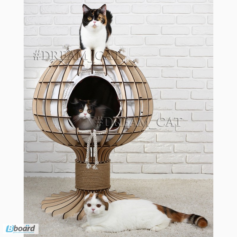 Фото 2. Домики для кошек и котов Медуза