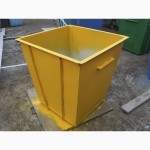 Бак для мусора обьем 0, 75 м.куб. сталь 1, 2 мм