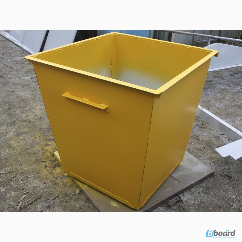 Фото 5. Бак для мусора обьем 0, 75 м.куб. сталь 1, 2 мм