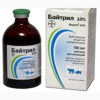 Байтрил 10%, антимикробный препарат, 1л, енрофлоксацин