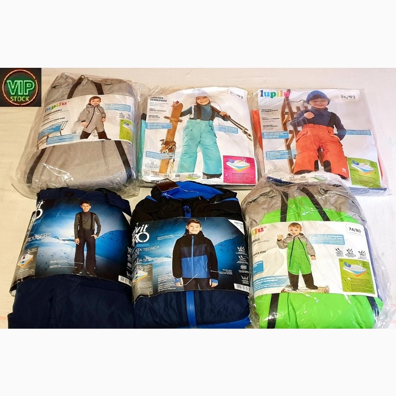 Фото 6. Детские горнолыжные термо куртки и комбинезоны фирмы Lupilu и Crivit PRO