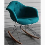 Кресла-качалки Пэрис Р шерсть для дома, дизайнерские кресла-качалки Paris R wool