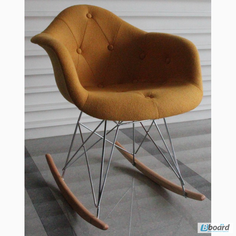 Фото 4. Кресла-качалки Пэрис Р шерсть для дома, дизайнерские кресла-качалки Paris R wool