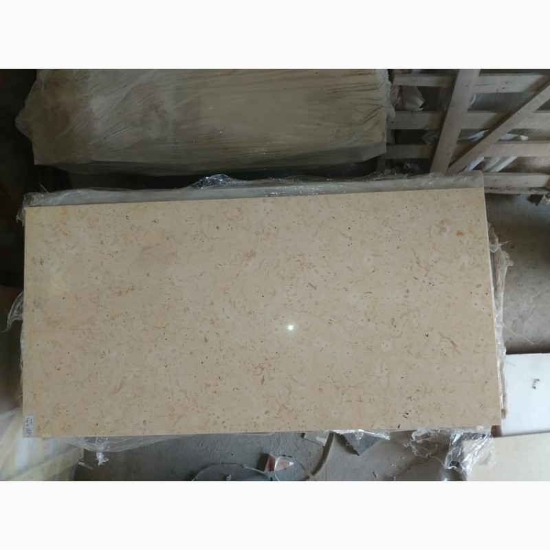 Фото 7. Плитка мраморная белая 610х305х10 мм. Плитка из натурального белого мрамора. Полированная