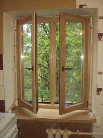 Фото 7. Дубовые окна, окна из дуба со стеклопакетом