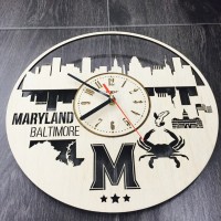 Интерьерные часы на стену «Мэриленд, Балтимор»