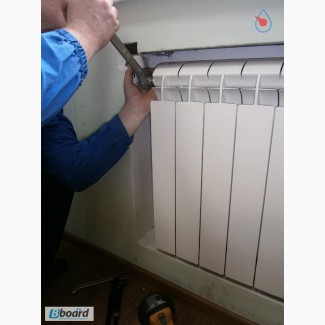 Установка, замена радиаторов отопления Киев