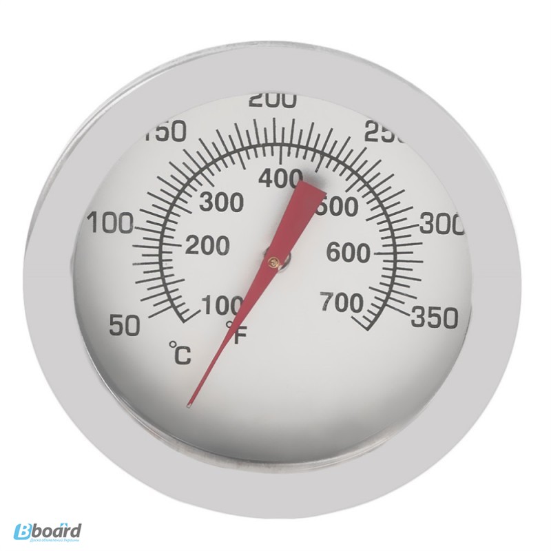 Биметаллический нержавеющий термометр для мангала, духовки, коптильни, и т.п