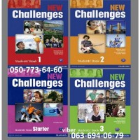 Продам New Challenges 1 2 3 4 5 Student s + workbook комплект