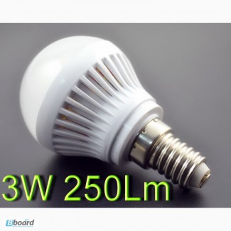 Светодиодная лампа E14 220 вольт 3W 250Lm