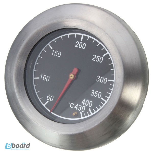 Фото 2. Биметаллический термометр 60-430 C для духовки, мангала, нагревателя