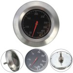 Биметаллический термометр 60-430 C для духовки, мангала, нагревателя