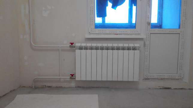 Фото 2. Замена радиаторов отопления. Киев