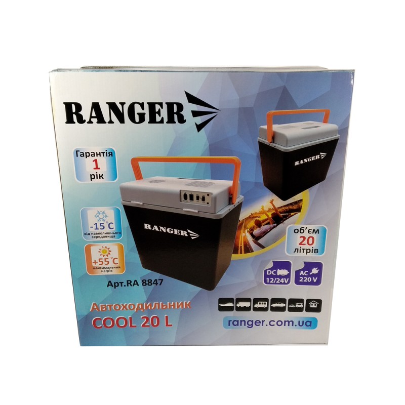 Фото 8. Автохолодильник Ranger Cool 20L RA-8847 (220V/12V/USB от POWER Bank)