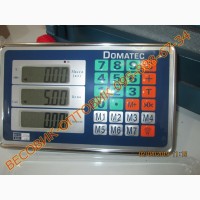 Платформенные весы Domotec TCS-B с усиленным индикатором 300кг 500х400мм