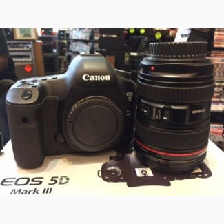 Камера Canon EOS 5D Mark III с тремя объективами Canon L