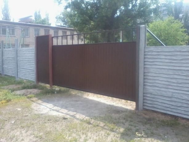 Фото 2. Забор, ворота, калитки, профнастил, металлоконструкции