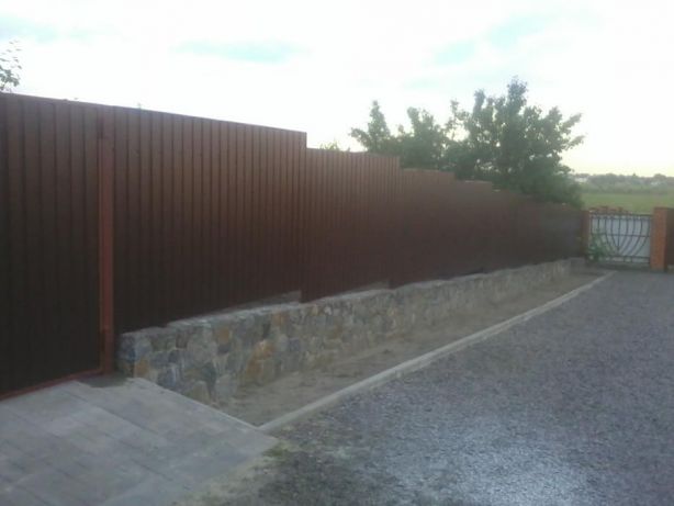Фото 6. Забор, ворота, калитки, профнастил, металлоконструкции